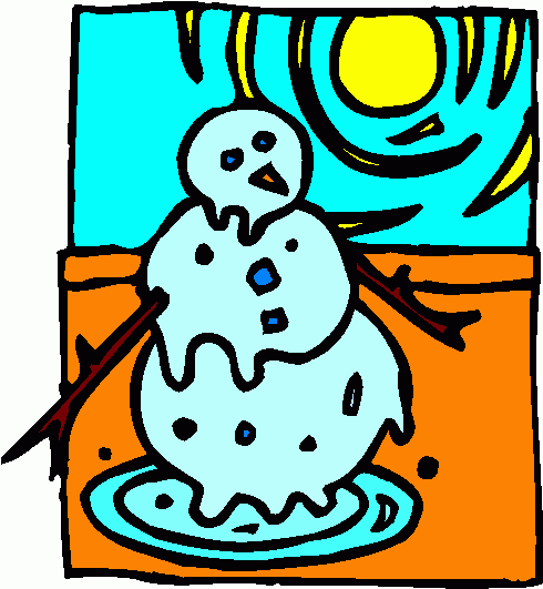 Melting Snowman Clipart - Cliparts.co
