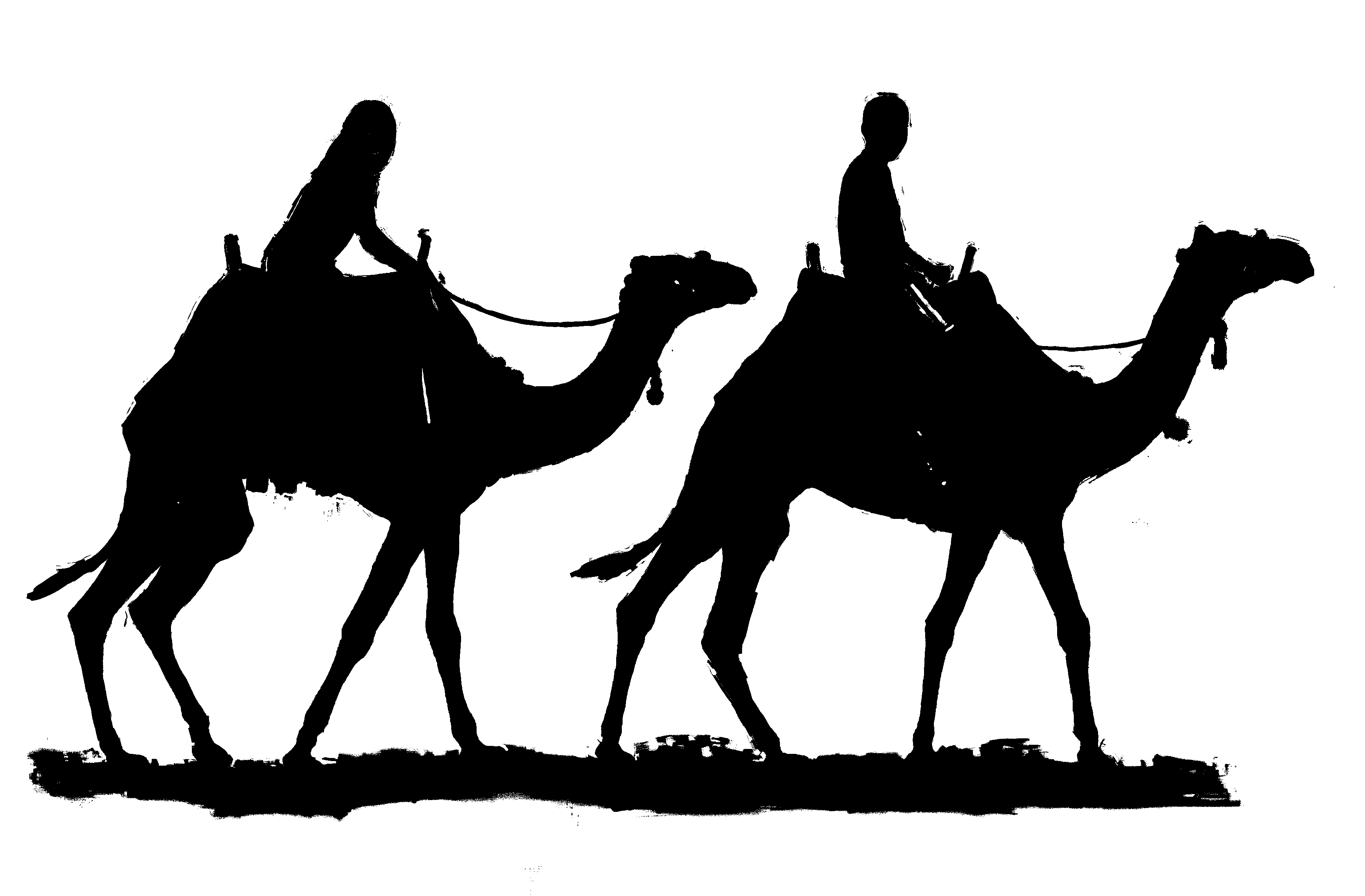 Camel Clipart Black And White | Clipart Panda - Free Clipart Images