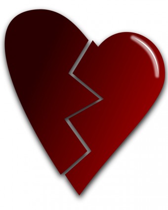 Broken heart clip art Free vector for free download (about 2 files).