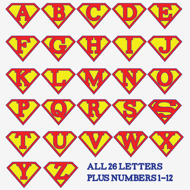 Printable Superman birthday banner for a super hero birthday party ...