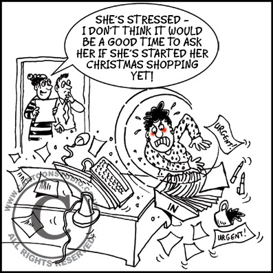 stressed | CARTOON STUDIO