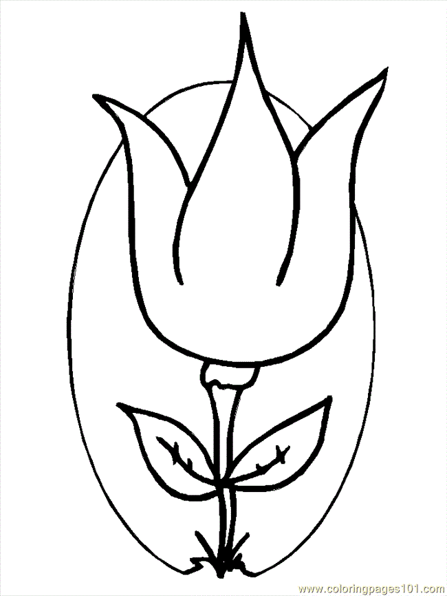 Flowers Cartoons - AZ Coloring Pages
