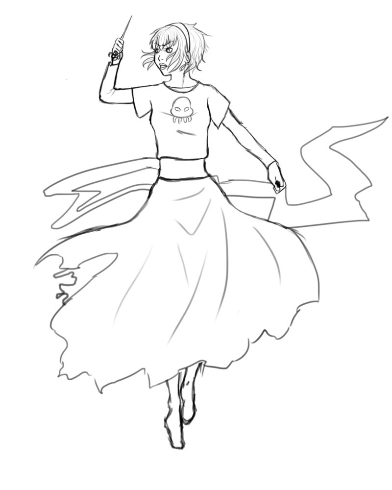 Grimdark Rose Lineart by Mirasaros on DeviantArt
