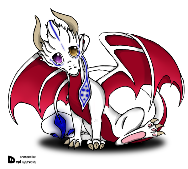 Cute dragon on Behance