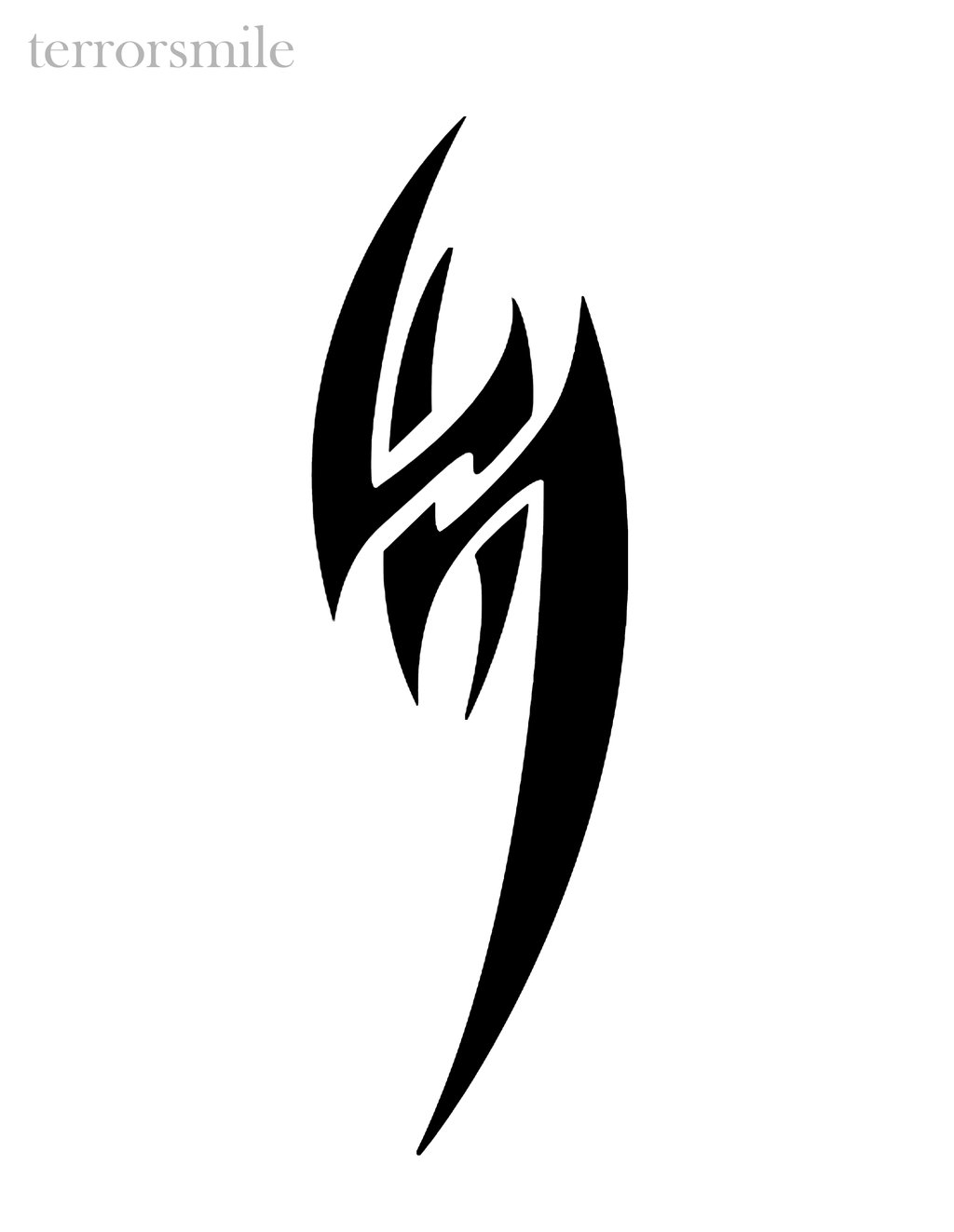 DeviantArt: More Like Jin tattoo stencil by terrorsmile