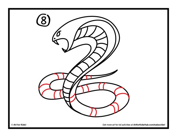 How To Draw A Snake - Art For Kids Hub - Cliparts.co