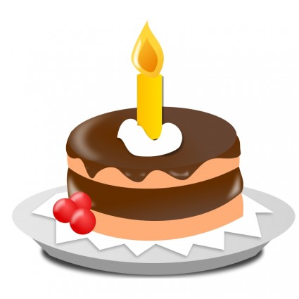 Birthday cake vector icon Free vector for free download (about 5 ...