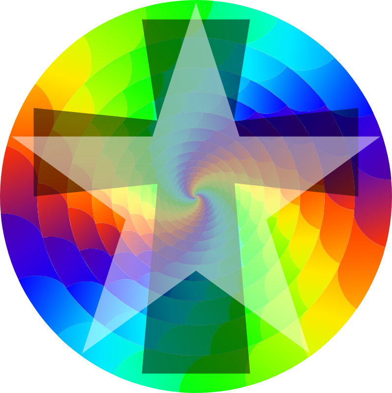 Clipart - colorwheel of life