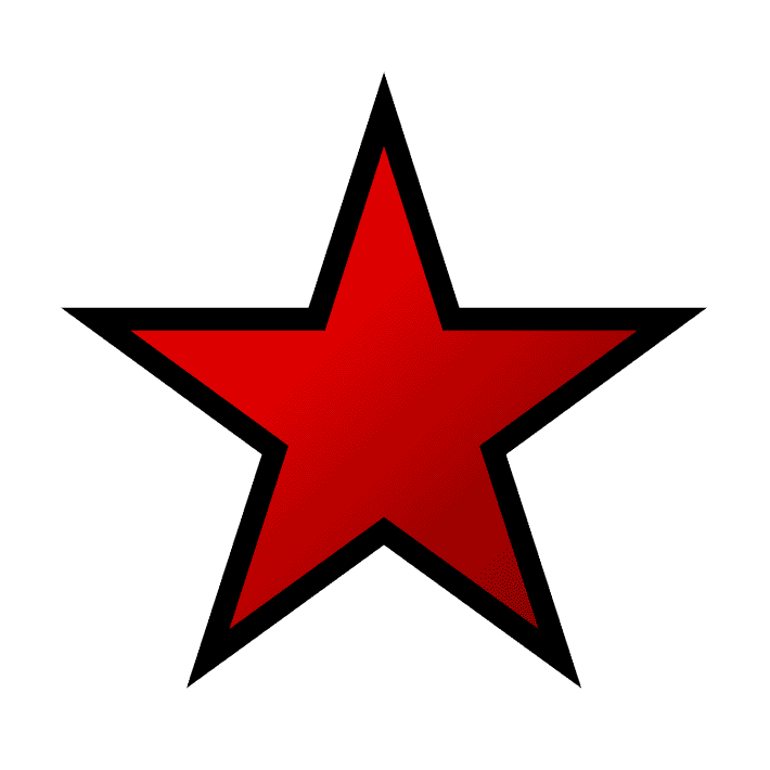 Red Star Cake Ideas and Designs