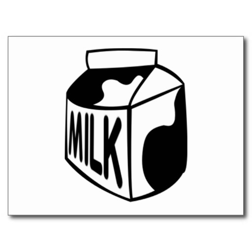 Milk Cartons Postcards & Postcard Template Designs