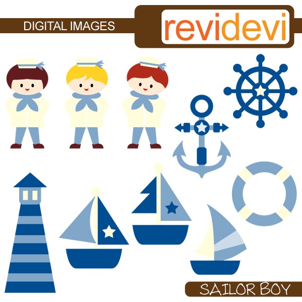 Sailor Boy Clip art 07287. | Clipart Panda - Free Clipart Images