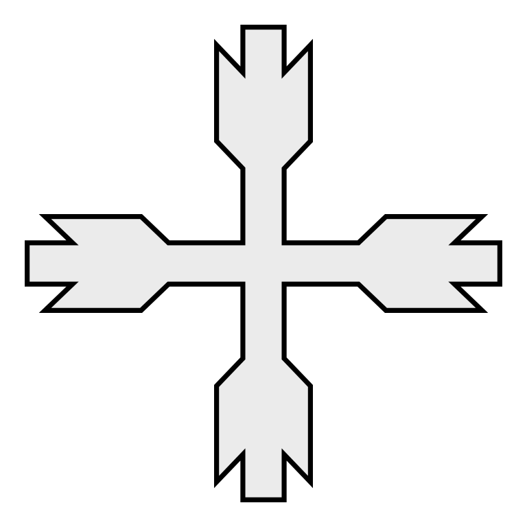 File:Coa Illustration Cross Raguly.svg - Wikimedia Commons