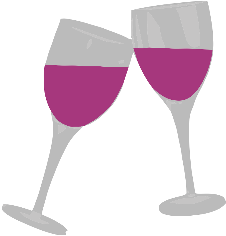 Cartoon Wine Glass : Wine Bottle Clipart Clip Alcohol Glass Liquor ...