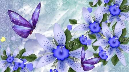 Winning Hearts and Butterflies - Flowers & Nature Background ...