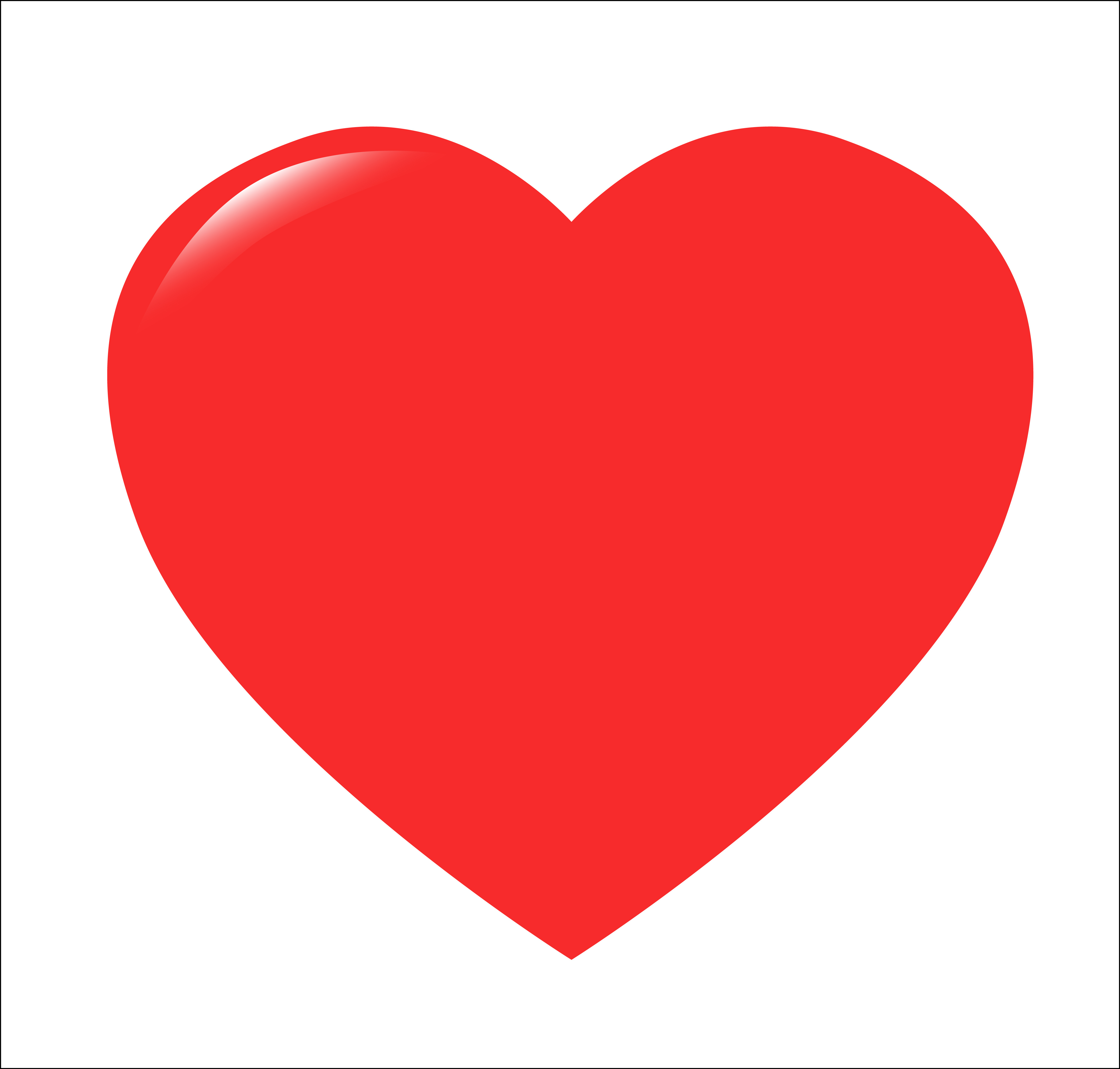 Love Red Heart - ClipArt Best