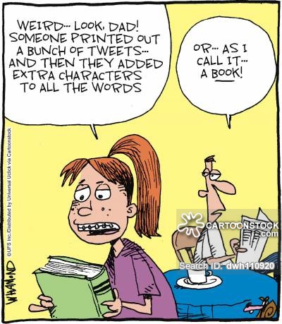 Reading Cartoons and Comics - funny pictures from CartoonStock