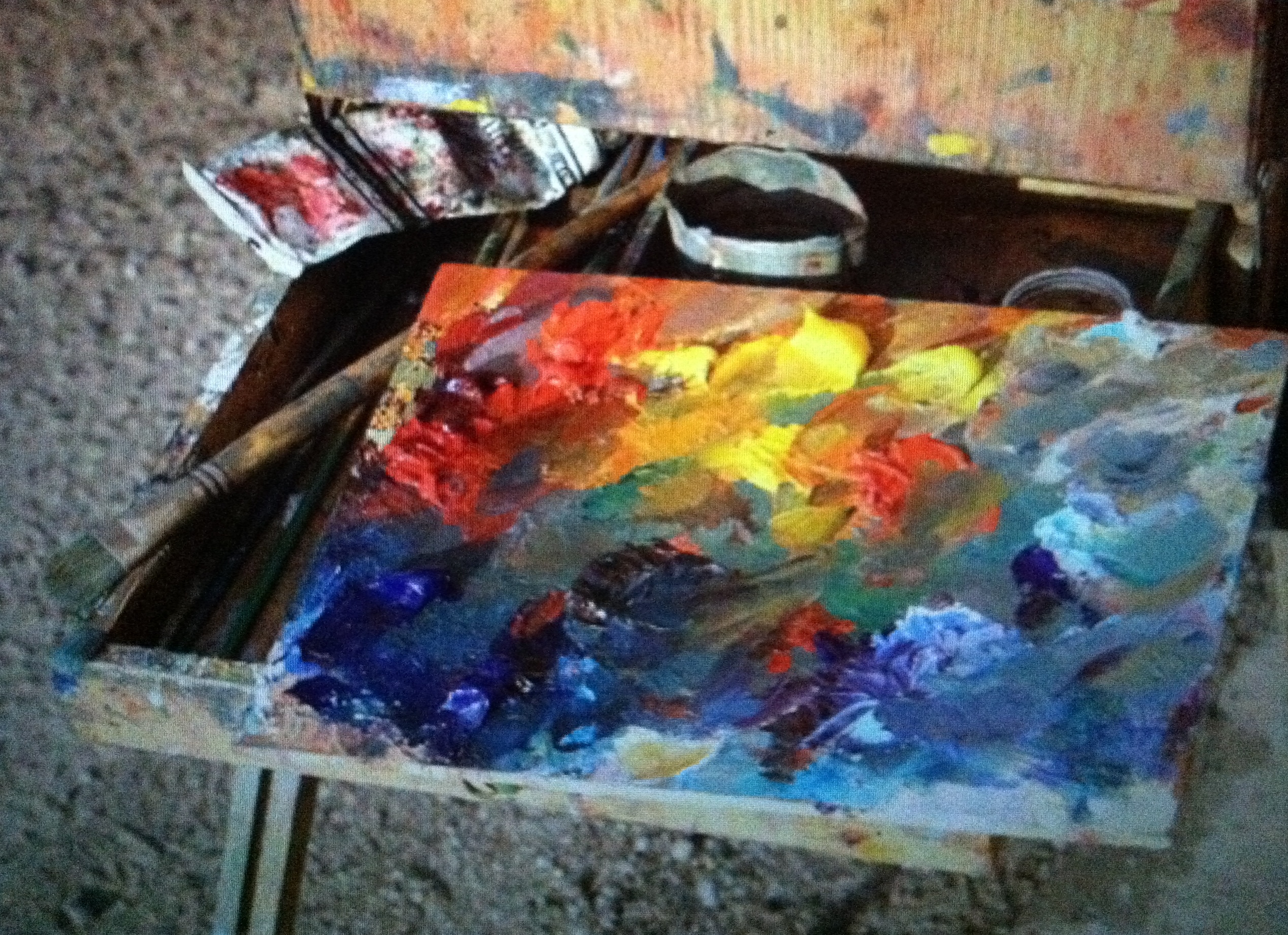 An Artist's Palette | Ruth E Hendricks Photography