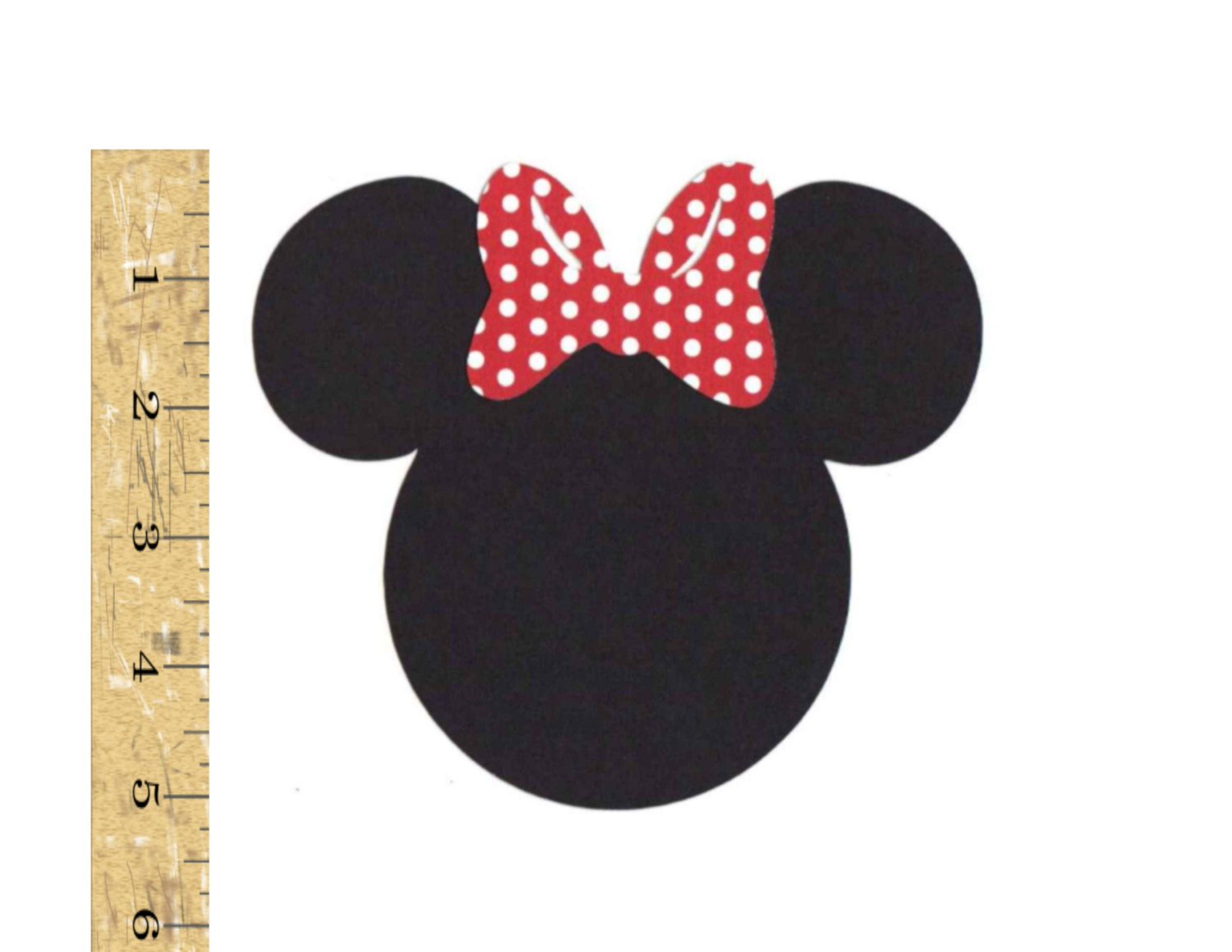 Disney Die Cuts 5 Minnie Mouse Head by Scrapbooking4All2011