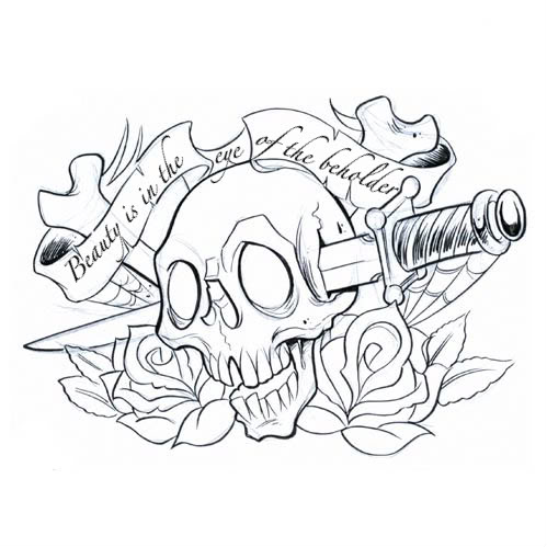 tattoo-stencil-dagger-skull2-1-1.jpg Photo by brianna_lyne ...