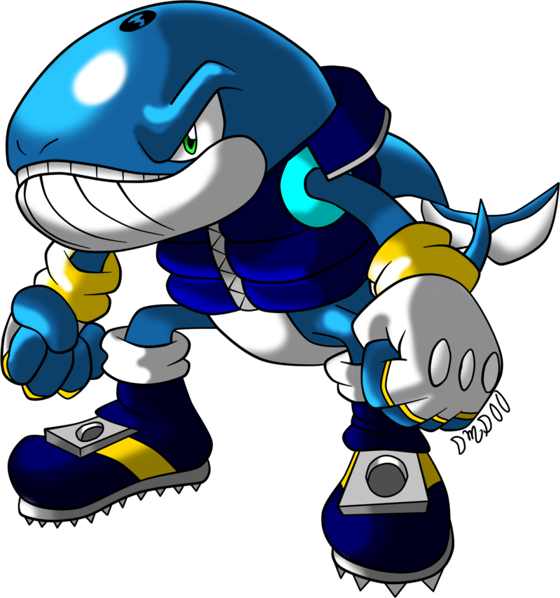 Mobian Whale Design by NextGrandcross on deviantART