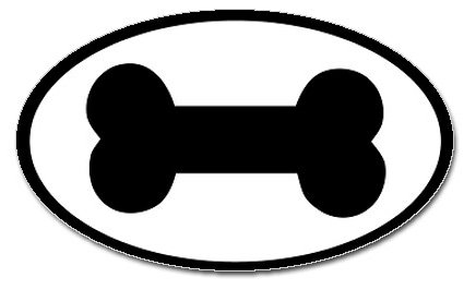 Dog Bone Silhouette - ClipArt Best
