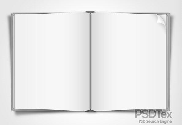 Open Book page PSD | Album