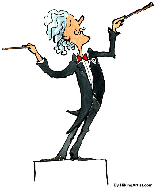 Orchestra Conductor Clipart - Gallery