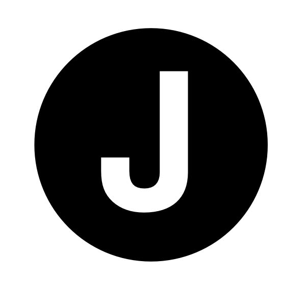 White Letter J Clip Art at Clker.com - vector clip art online ...
