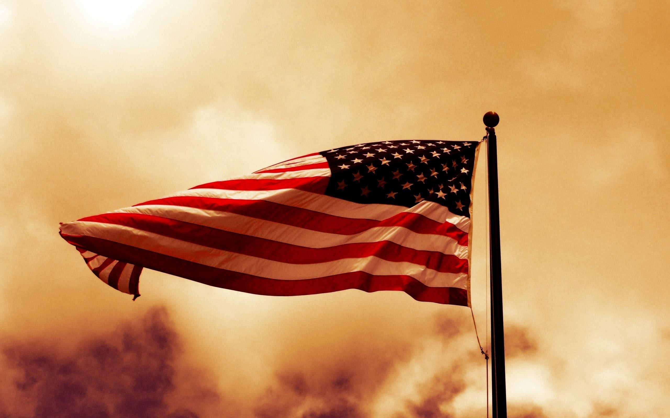 Waving Usa Flag Wallpaper | 2560x1600 | ID:23280