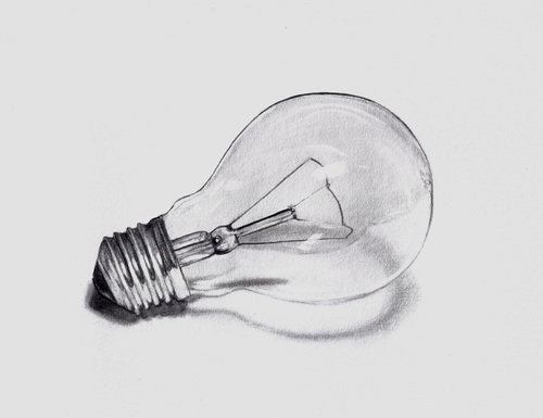 Group of: Light Bulb Drawing | We Heart It