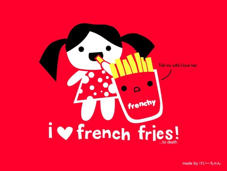 FRENCH FRIES - 3D and CG & Abstract Background Wallpapers on ...
