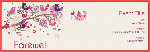 Free Farewell invitation with India's #1 online tool