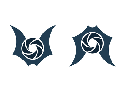 Dribbble - [WIP] Bat Media Logo v2 by Damaris Alfonso