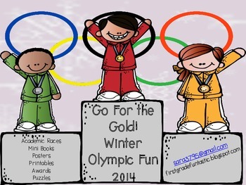 First Grade Funtastic: Winter Olympics *Go for the Gold* Give-Away