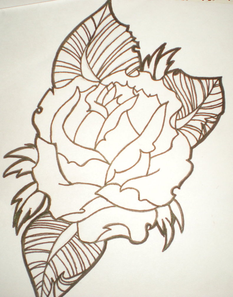 DRAWING A TRADITIONAL ROSE | Drawing Tips 2