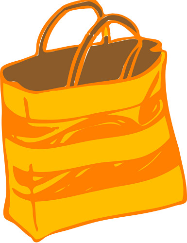 Graphic clip art for handbags