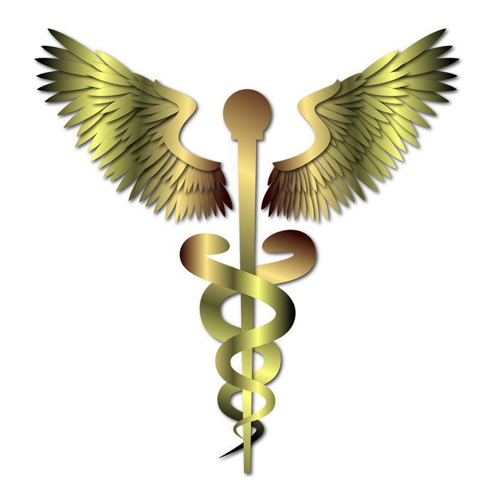 Medical caduceus sign Free Vector & PSD | GreatVectors