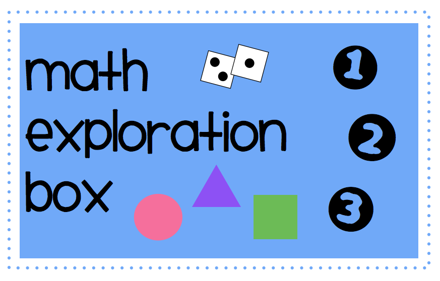 Teacher Mama: Math Exploration Box - Boy Mama Teacher Mama