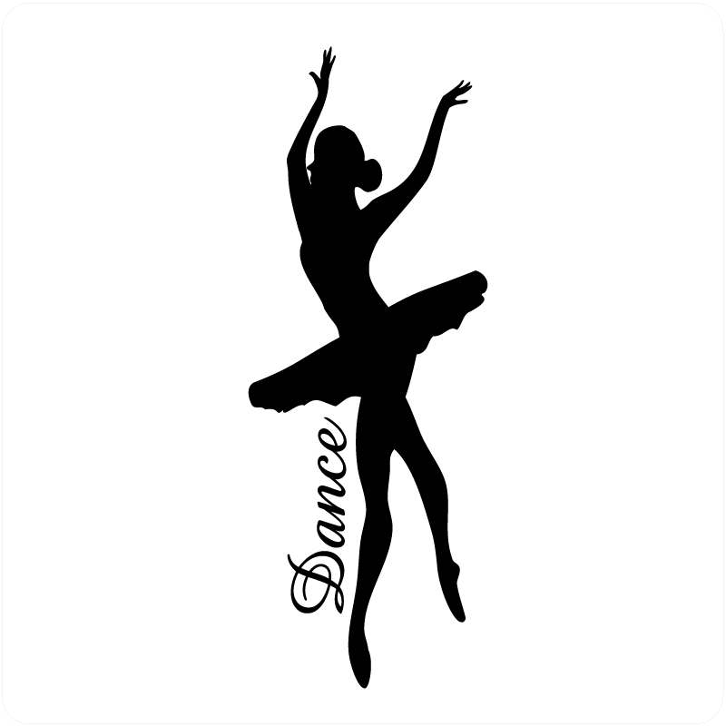 Ballerina Wall Art Stickers | Cool Art Vinyl