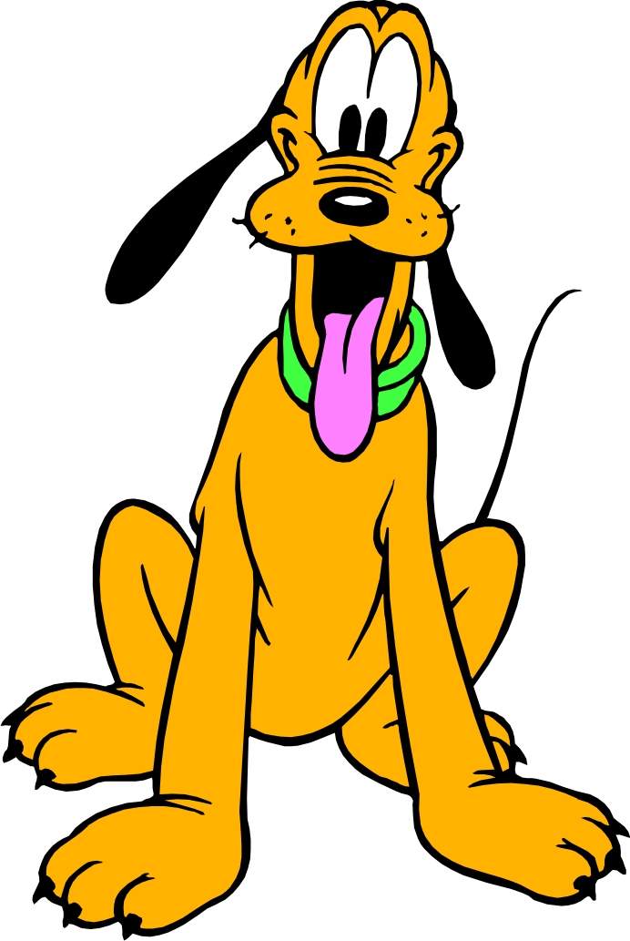 Disney Cartoon Dog Pluto Funny Pictures | Disney Coloring Pictures ...