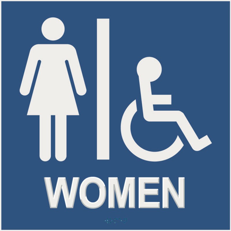 Ladies Restroom Sign - Cliparts.co