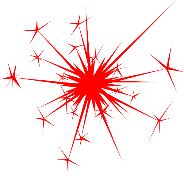 Red Firework Clip Art at Clker.com - vector clip art online ...