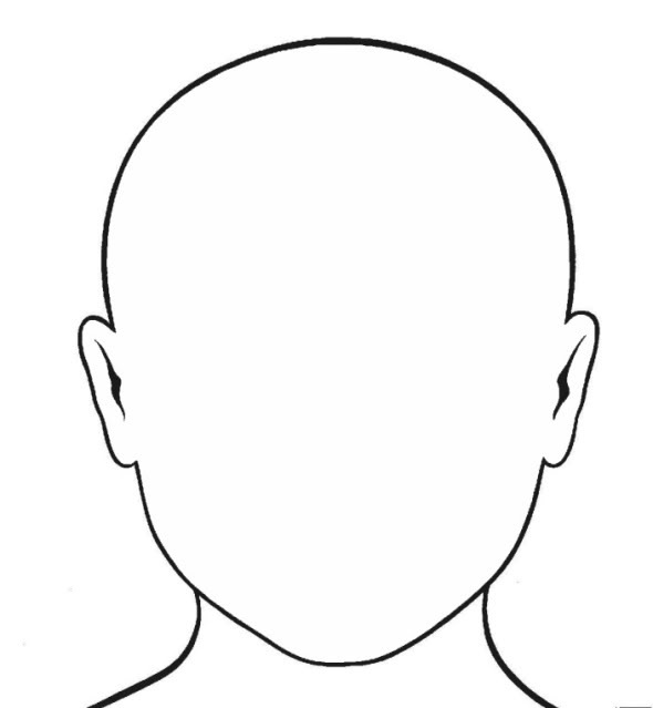 Blank Head Coloring Page - ClipArt Best