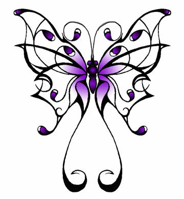 Drawings Of Butterflies And Flowers - ClipArt Best