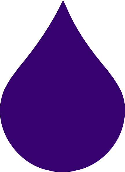 Purple Rain Drop clip art - vector clip art online, royalty free ...
