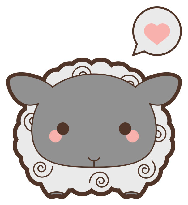 Free kawaii barnyard animal icons - Zombie Dream
