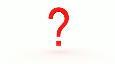 Rotating Exclamation Mark Is The Question Mark, 3d Animation Stock ...