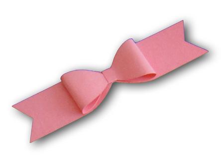 3D Ribbon Bow Template 1 - SVG File - Cutting Files