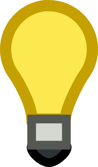 Light Bulb clip art - vector clip art online, royalty free ...