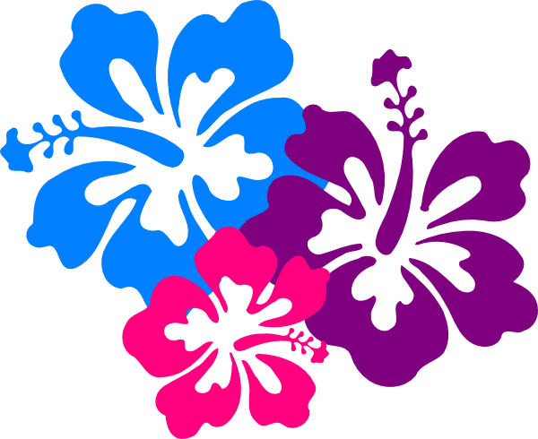 Hibiscus 10 clip art - vector clip art online, royalty free ...
